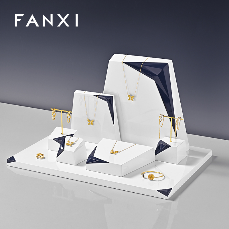 FANXI Fashion Blue glossy baking paint Combination Platform