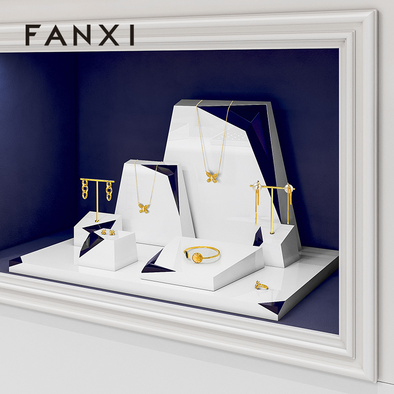 FANXI Fashion Blue glossy baking paint Combination Platform