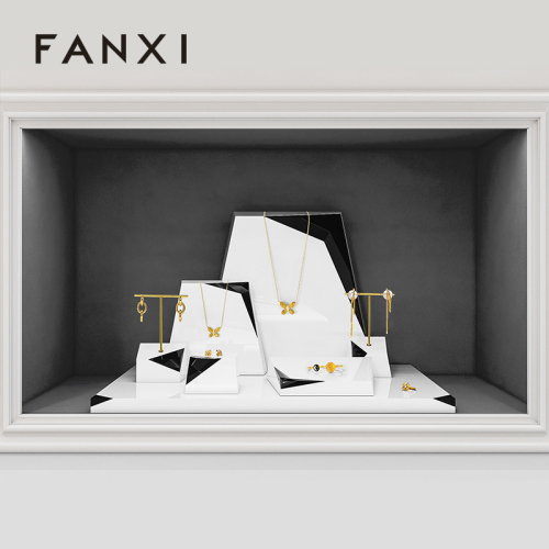 FANXI Fashion Black glossy baking paint Combination Platform