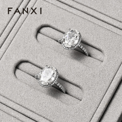 FANXI Wholesale Grey Microfiber Jewelry Combination Set