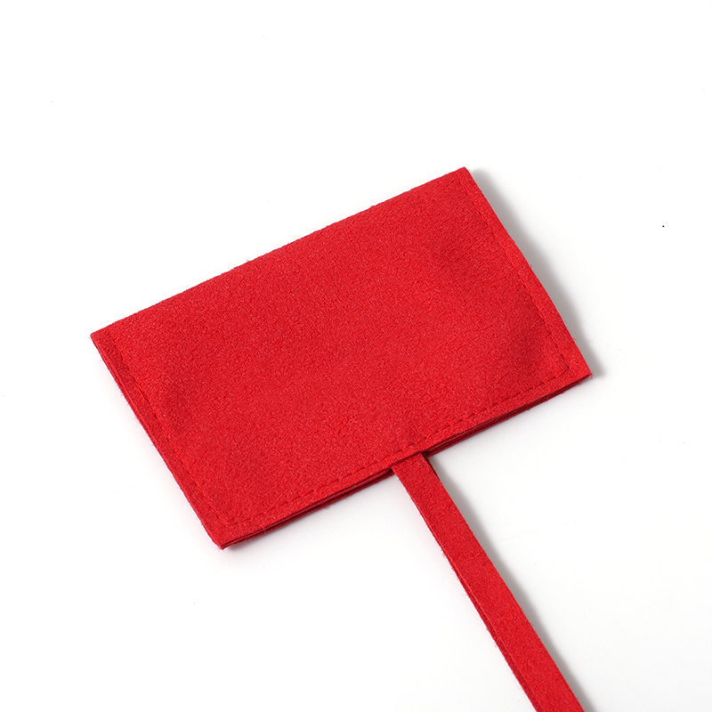 FANXI Custom red microfiber jewelry bag