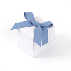 FANXI Custom velvet blue ring box
