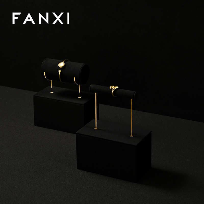 FANXI Wholesale metal Black Jewelry display set