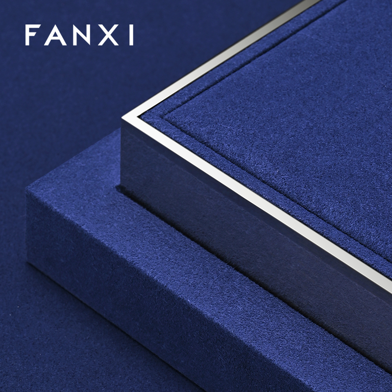 FANXI Hot sale Blue metal Jewelry Combination Set
