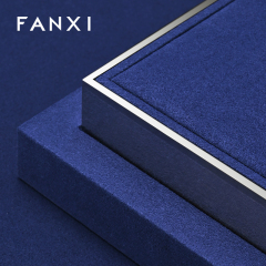 FANXI Hot sale Blue metal Jewelry Combination Set