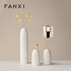 FANXI hot sale White metal Jewelry Combination Set