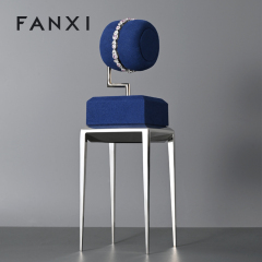 FANXI New arrival blue metal Jewelry Display Stand