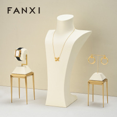 FANXI New arrival blue metal Jewelry Display Stand