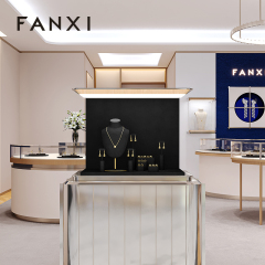 FANXI factory black Microfiber fashion jewelry set