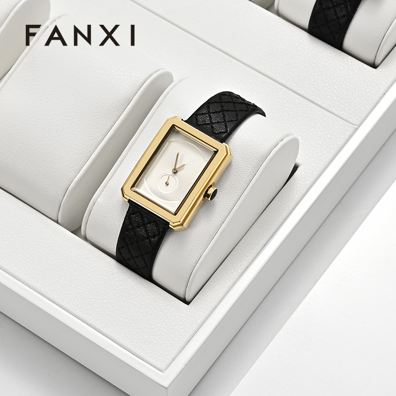 FANXI high quality Beige Microfiber Jewelry display set