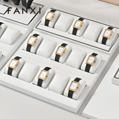 FANXI high quality Beige Microfiber Jewelry display set