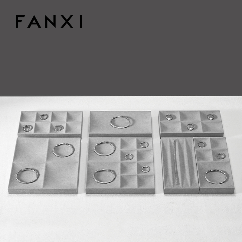 FANXI High end grey microfiber combination set