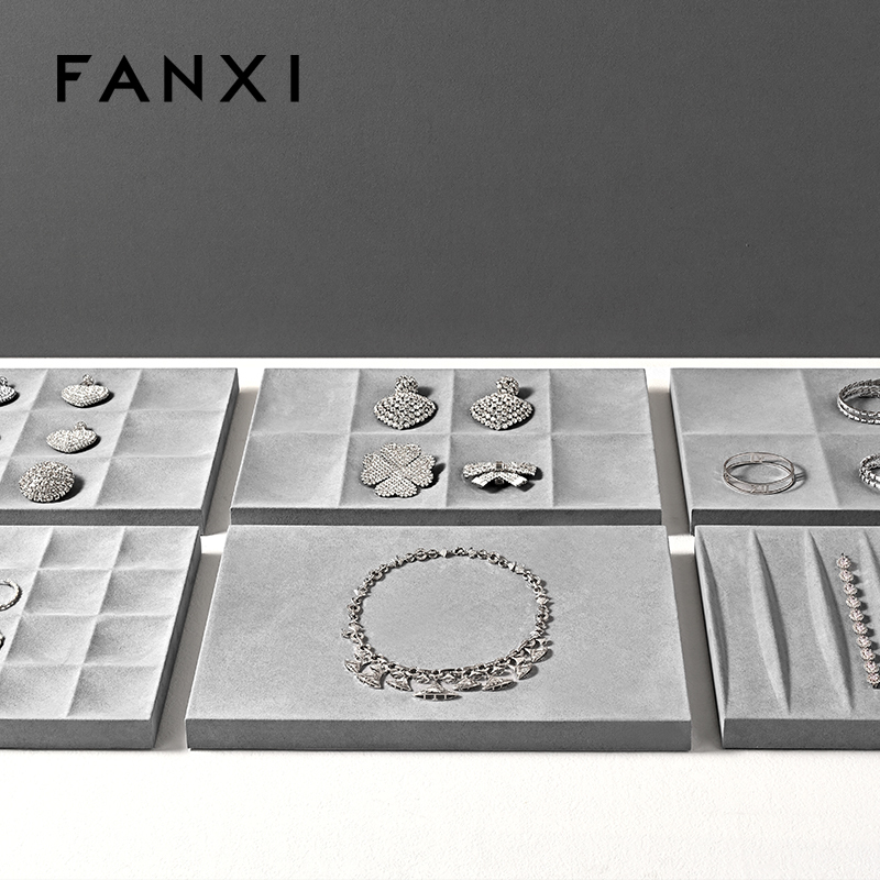 FANXI High end grey microfiber combination set