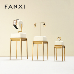 FANXI New arrival Beige metal Jewelry Display Stand