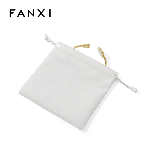 FANXI Custom white velvet bag