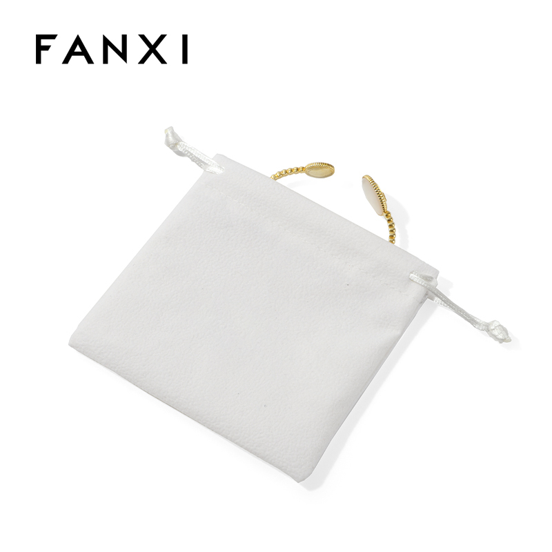 FANXI Custom white velvet bag