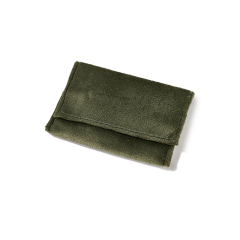 FANXI Custom bean green velvet pouch bag