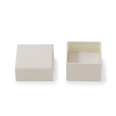 FANXI Custom beige leatherette ring box