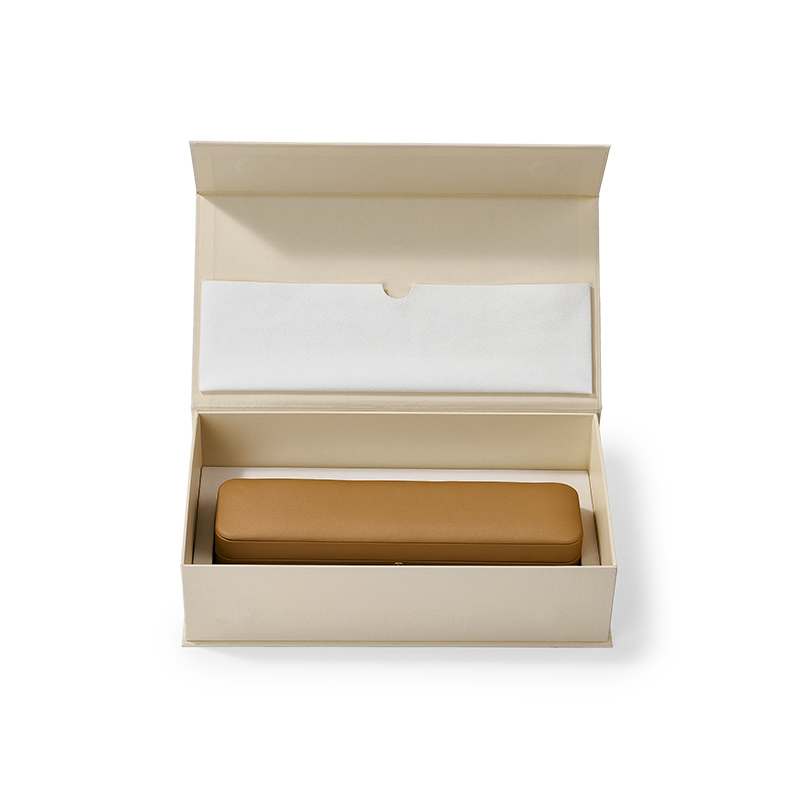FANXI Custom brown magnetic paper long chain box