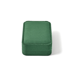 FANXI Custom green suede pendant box