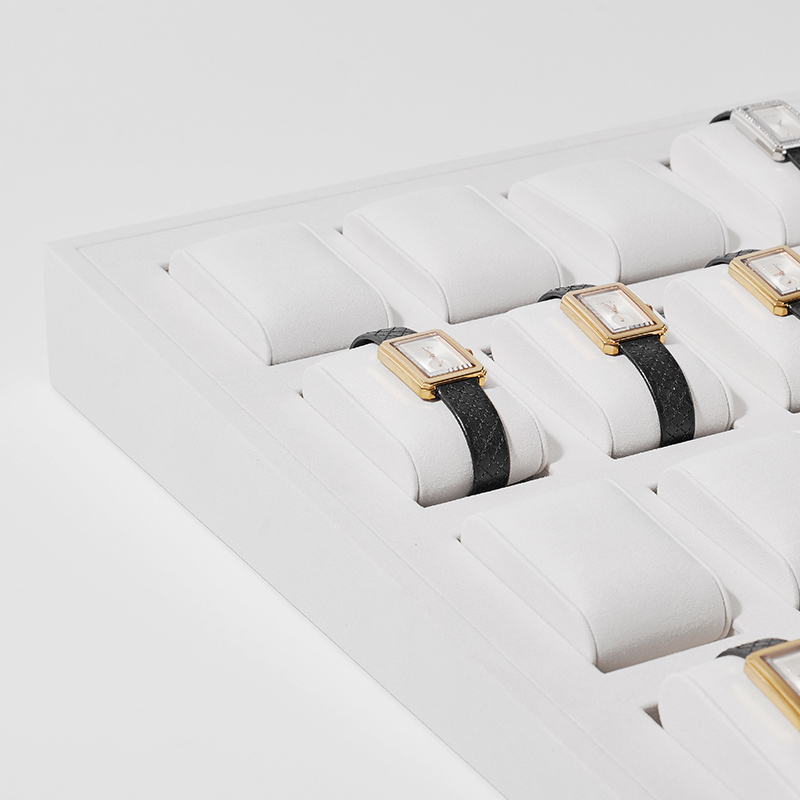 FANXI Custom white microfiber watch display