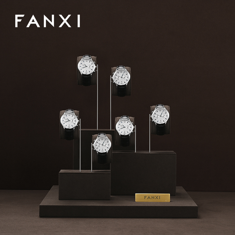 FANXI New Coffee Metal Watch Combination Set Series