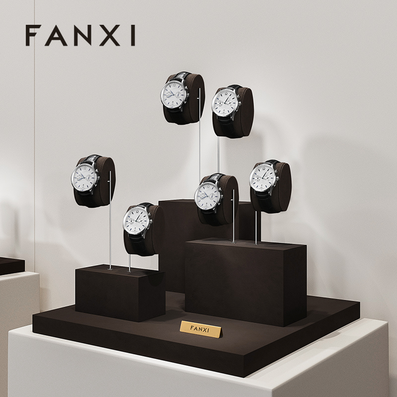 FANXI New Coffee Metal Watch Combination Set Series