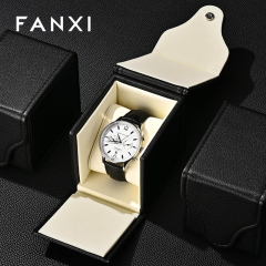 FANXI New arrival Polychrome Microfiber Watch storage box