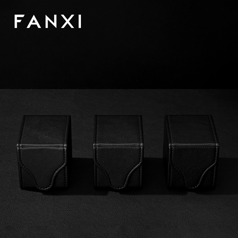 FANXI New arrival Polychrome Microfiber Watch storage box