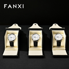 FANXI New arrival Polychrome Microfiber Watch storage box