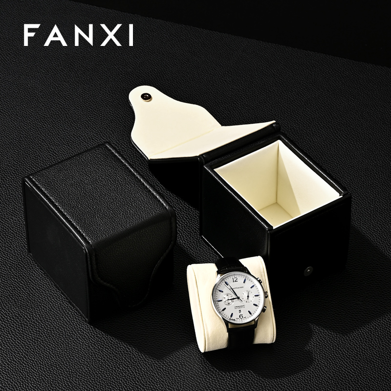 FANXI New arrival Polychrome Microfiber Watch storage box