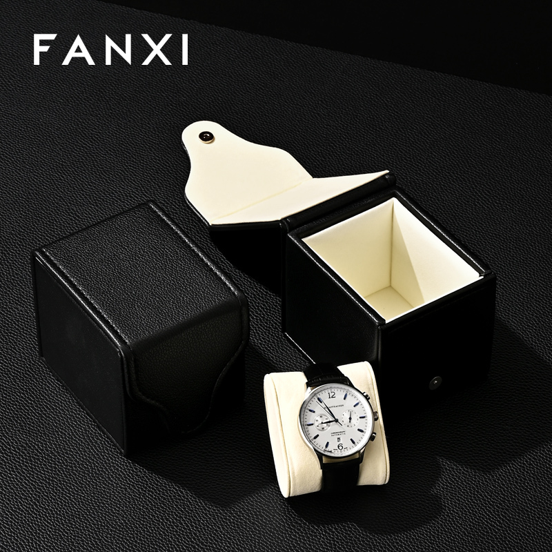 FANXI New arrival Polychrome Microfiber Watch storage box