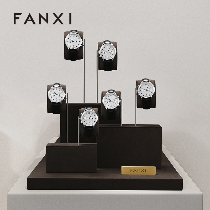 FANXI New Coffee Metal Watch Combination Set Series