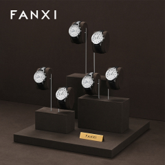 FANXI New Coffee Metal Watch Combination Set Series