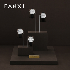 FANXI New Coffee Metal Watch Combination Set Series