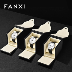 FANXI New arrival Polychrome Microfiber Watch storage box