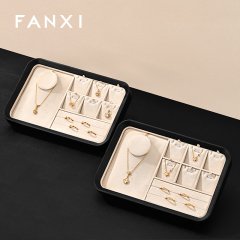 FANXI high quality leather jewelry specific velvet