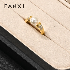 FANXI high quality leather jewelry specific velvet