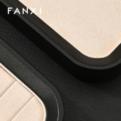 FANXI high quality leather jewelry specific velvet