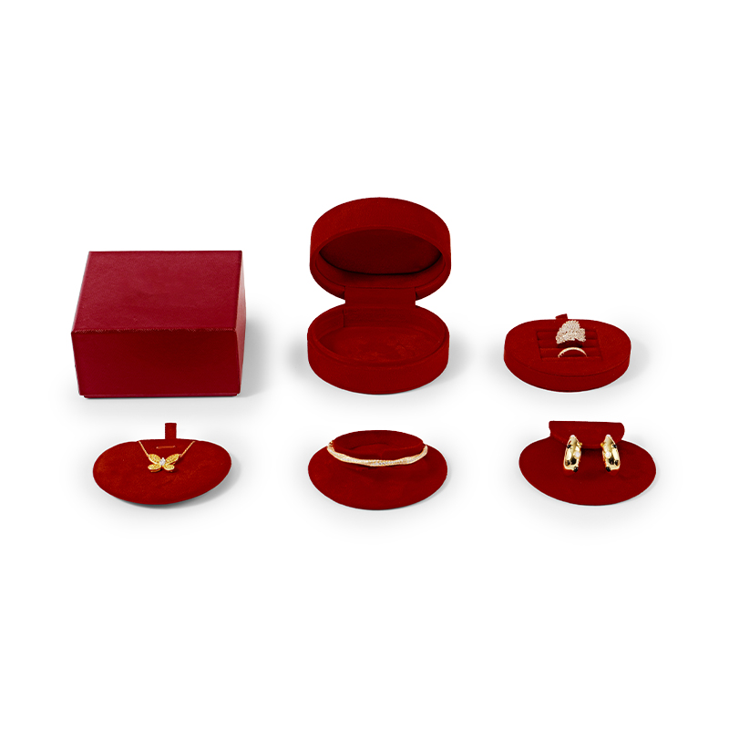 FANXI Custom red suede multiple box