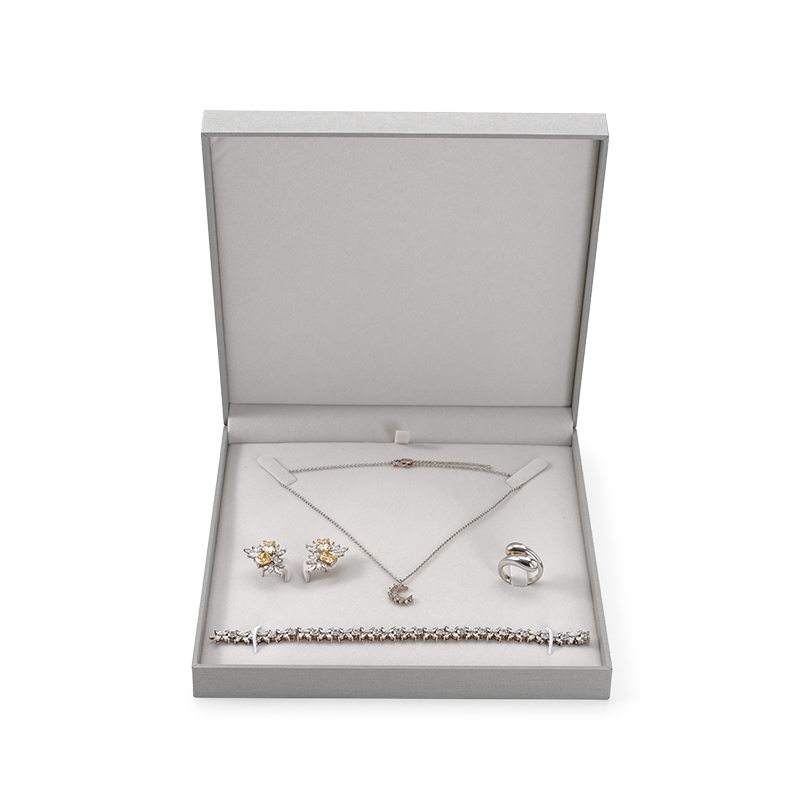 FANXI Custom grey paper velvet large box set