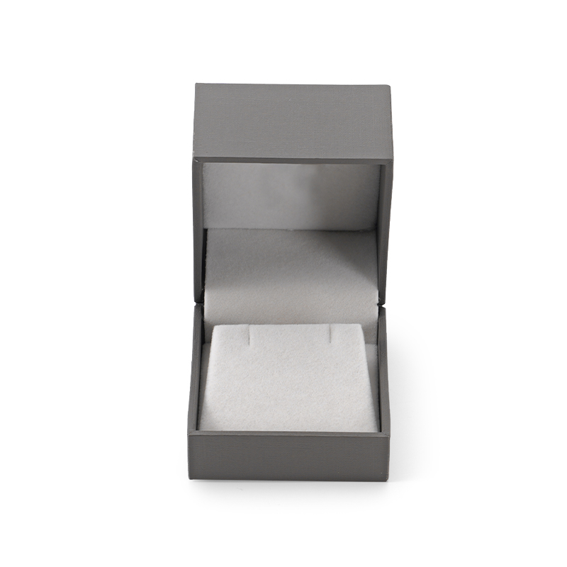 FANXI Custom dark grey paper velvet ear nail box