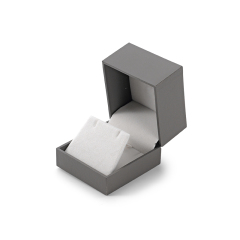 FANXI Custom dark grey paper velvet ear nail box