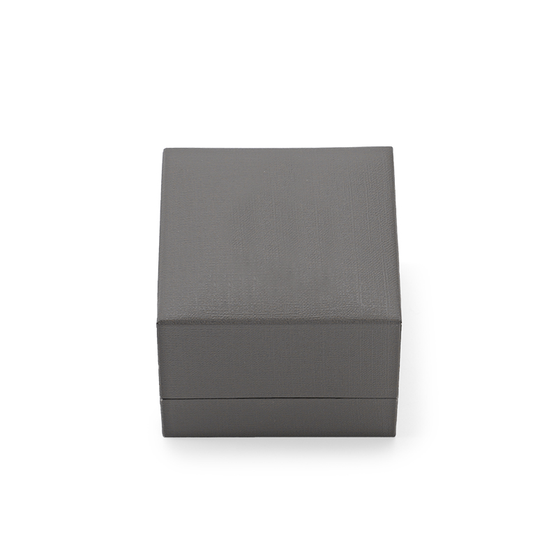 FANXI Custom dark grey paper velvet ear nail box