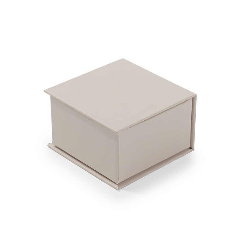 FANXI Custom beige leatherette paper functional box