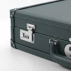 FANXI Custom green leather microfiber watch case
