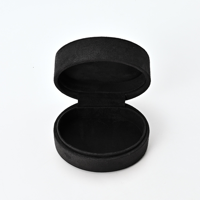 FANXI Custom black suede jewelry box