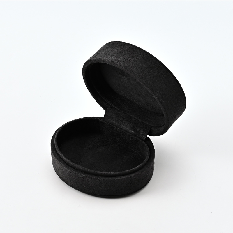 FANXI Custom black suede jewelry box