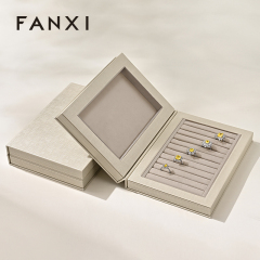 FANXI high quality specific velvet jewelry storage box