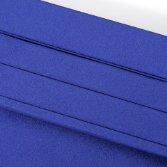 FANXI Custom blue microfiber jewelry tray